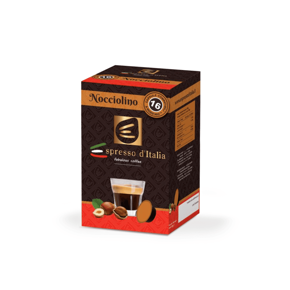 Capsule Compatibili A Modo Mio 16 pz. - Gusto Nocciolino